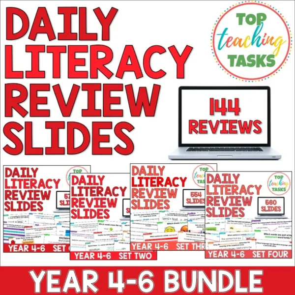 Daily Literacy Skills Year 4-6 Bundle