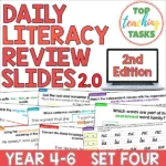 Daily Literacy Skills Year 4-6 Set 4