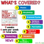 Daily Literacy Skills Year 4-6 Set 4 a
