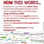 Daily Literacy Skills Year 4-6 Set 4 c