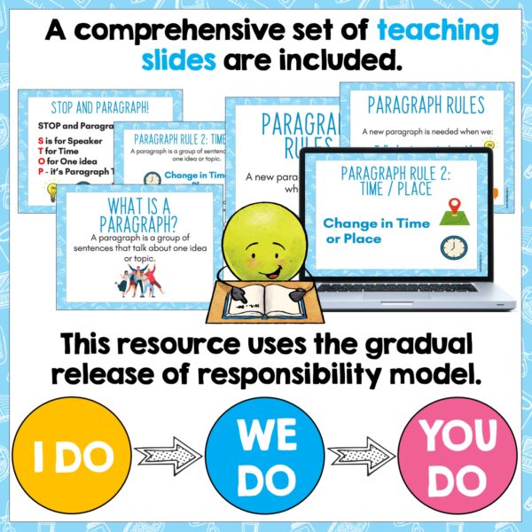 When to use paragraphs year 1-3 b When to use paragraphs year 1-3 b