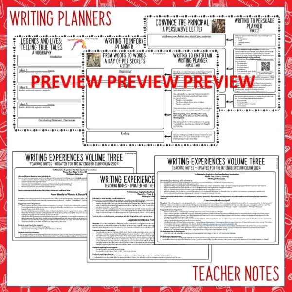 Writing Experiences Volume THREE - 2024 Edition (New Curriculum) c Writing Experiences Volume THREE - 2024 Edition (New Curriculum) c