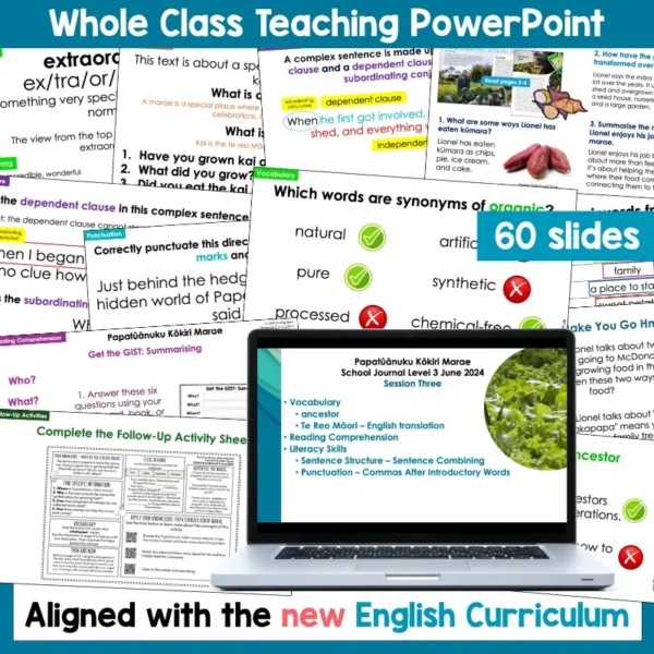 Papatūānuku Kōkiri Marae School Journal Whole Class Teaching Activities b Papatūānuku Kōkiri Marae School Journal Whole Class Teaching Activities b