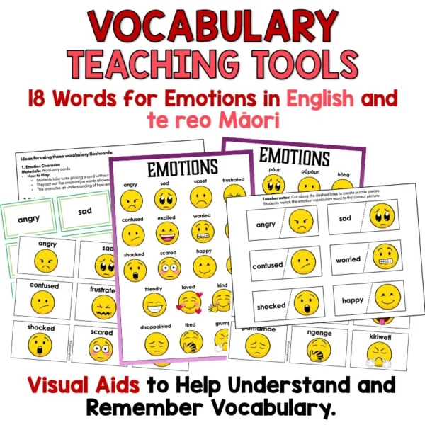 Vocabulary Explicit Teaching Slides and Activities Emotions b Vocabulary Explicit Teaching Slides and Activities Emotions b