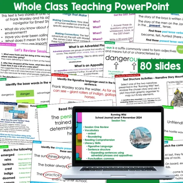 Running Wild Whole Class Teaching Activities b Running Wild Whole Class Teaching Activities b