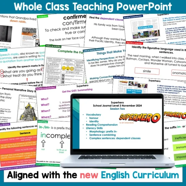 Superhero Whole Class Teaching Activities b Superhero Whole Class Teaching Activities b