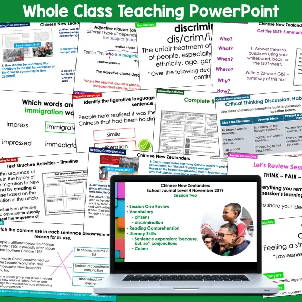 Chinese New Zealanders Whole Class Activities b Chinese New Zealanders Whole Class Activities b