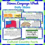Samoa Language Week Whole-Class Teaching Daily Slides c