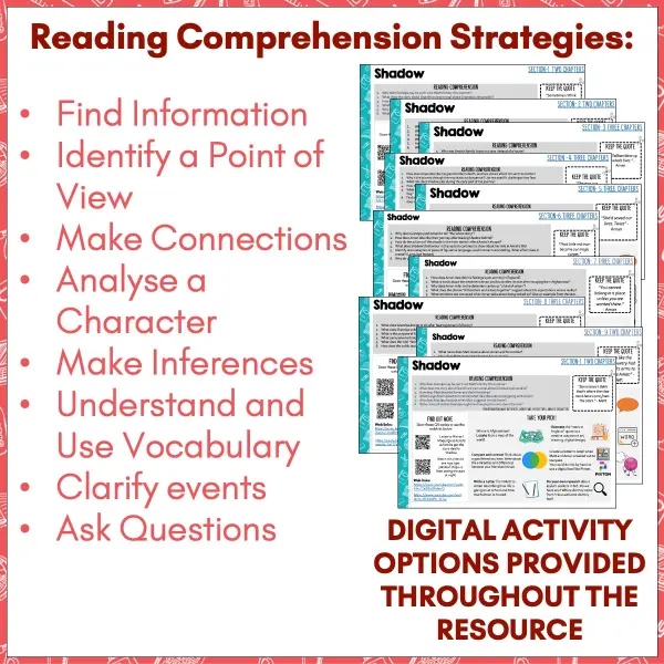 Shadow Novel Study c Shadow Novel Study c