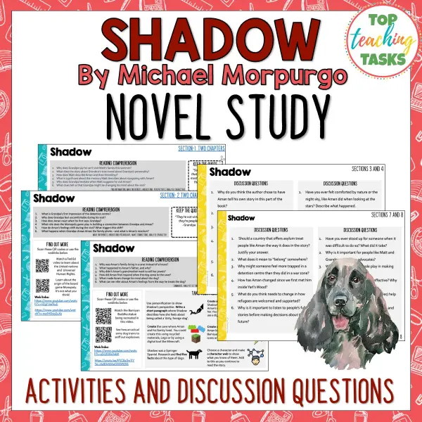 Shadow Novel Study Shadow Novel Study