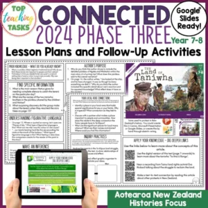 Connected Phase 3 Year 7-8 2024 The Land of Taniwha - New Zealand History