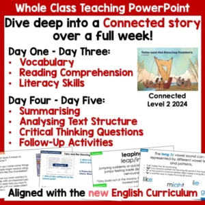 Tahu and the Dancing Feathers Connected Level 2 2024 a