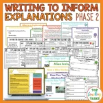Writing to Inform - Explanations Bundle