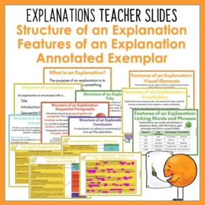 Writing to Inform – Explanations Bundle a