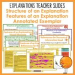 Writing to Inform - Explanations Bundle phase 3 a