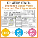 Writing to Inform - Explanations Bundle phase 3 b