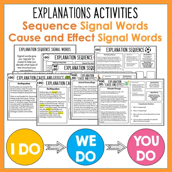 Writing to Inform - Explanations Bundle phase 3 b Writing to Inform - Explanations Bundle phase 3 b