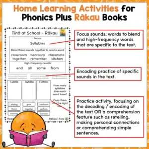 Rākau Home Learning Activities a