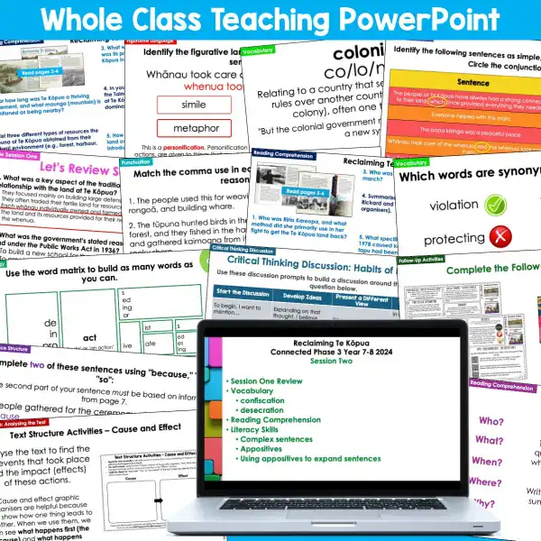 Reclaiming Te Kōpua Phase 3 Year 7-8 Whole Class b Reclaiming Te Kōpua Phase 3 Year 7-8 Whole Class b