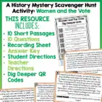 Women and the Vote History Mystery a
