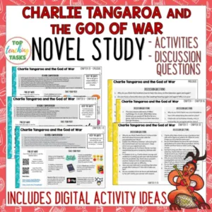 Charlie Tangaroa and the God of War Novel Study