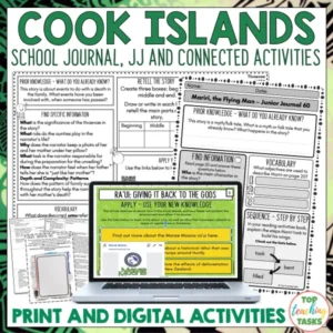 Cook Islands School Journal, Junior Journal and Connected Follow Up Activities