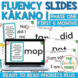 Kākano 1 Fluency Slides: Ready to Read Phonics Plus - Phase 1: First 6 Months