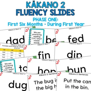 Fluency Slides – Phase 1 – Kakano 2 a
