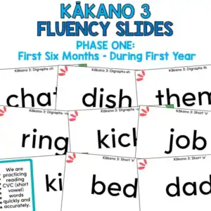 Fluency Slides – Phase 1 – Kakano 3 a