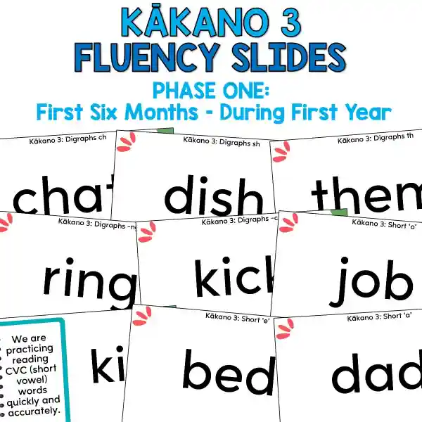 Fluency Slides - Phase 1 - Kakano 3 a Fluency Slides - Phase 1 - Kakano 3 a