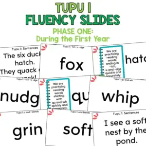 Fluency Slides – Phase 1 – Tupu 1 a