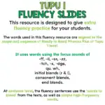 Fluency Slides - Phase 1 - Tupu 1 b