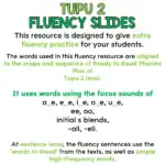 Fluency Slides - Phase 1 - Tupu 2 b