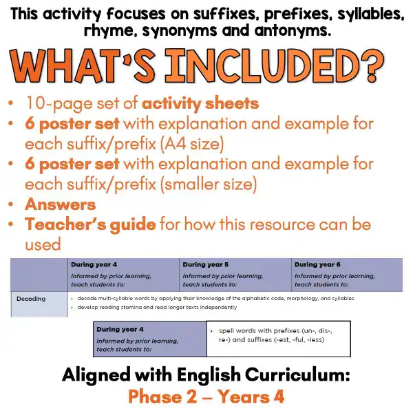 Just Jokes Working with Words Activities Year 4 a Just Jokes Working with Words Activities Year 4 a
