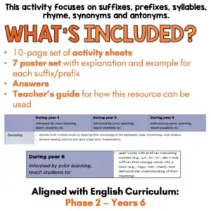 Just Jokes Working with Words Activities Year 6 a