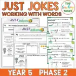 Just Jokes Working with Words Year 5 Activities