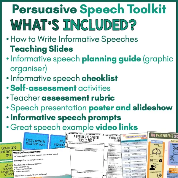Persuasive Speech Toolkit a Persuasive Speech Toolkit a
