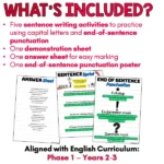 Sentence sprints punctuation activities a