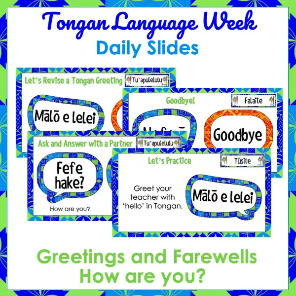Tonga Language Week Daily Slides a Tonga Language Week Daily Slides a