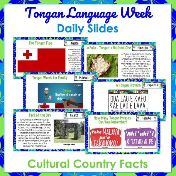 Tonga Language Week Daily Slides c Tonga Language Week Daily Slides c
