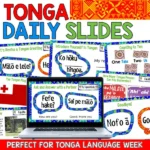 Tongan Language Week Daily Slides
