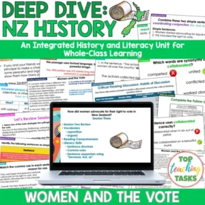 NZ Women's Suffrage: A Knowledge-Rich NZ History and Literacy Unit Phase 3