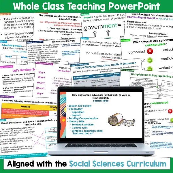 Women and the Vote whole class activities b Women and the Vote whole class activities b