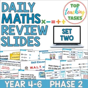 Daily Maths Review For Year 4-6 (Phase Two, Set Two)