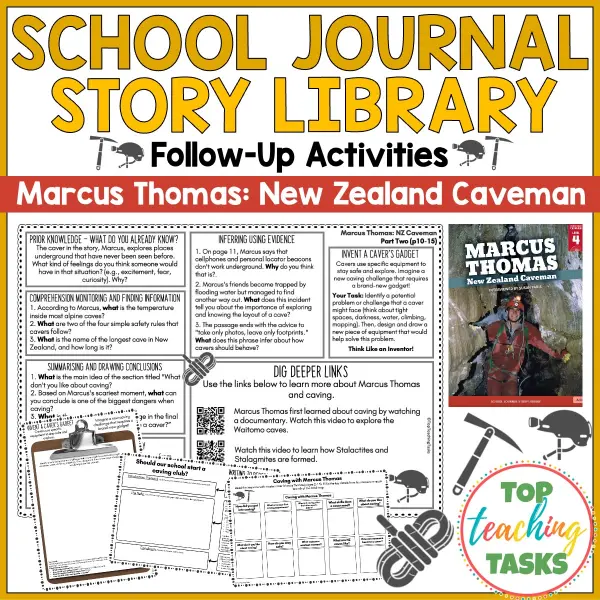 Marcus Thomas - New Zealand Caveman Story Library