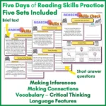 Reading Skills Practice Activities Year 4 b
