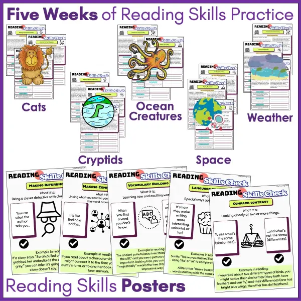 Reading Skills Practice Activities Year 5 c Reading Skills Practice Activities Year 5 c
