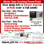 The Problem with Wallabies whole class activities a