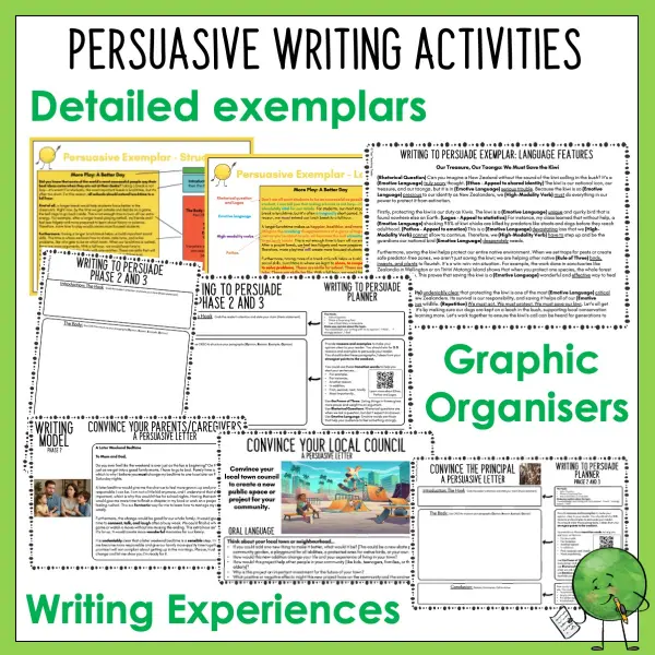 Writing to Persuade Bundle phase 2-3 b Writing to Persuade Bundle phase 2-3 b