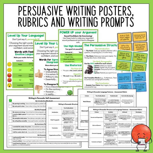 Writing to Persuade Bundle phase 2-3 c Writing to Persuade Bundle phase 2-3 c